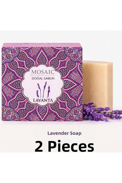 Mosaic Lavender Soap 2 Pieces
