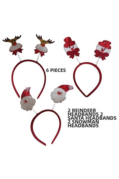 partidolu Coroana de Anul Nou Om de Zăpadă Moș Crăciun cu Figurină de Căprior...