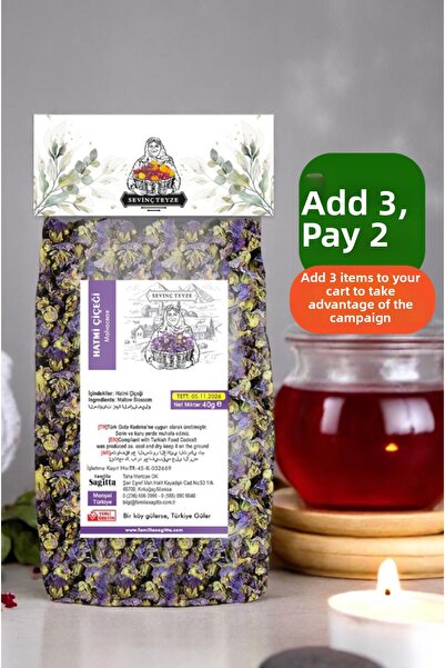 Organik Teyze 40 غرام من زهرة الخطمي من Joy Aunt - ثمر الورد (زهرة الخطمي، ال...