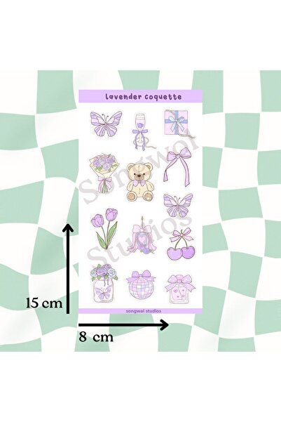 Songwol Studios Autocolant tematic Mor Coquette Koket, Decalcomanie, Bullet J...