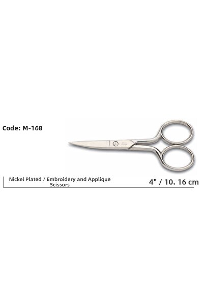 Nemere مقص تطريز سميك من روز أوروبا عالي الجودة رقم: 4 10,16 سم NemereHome