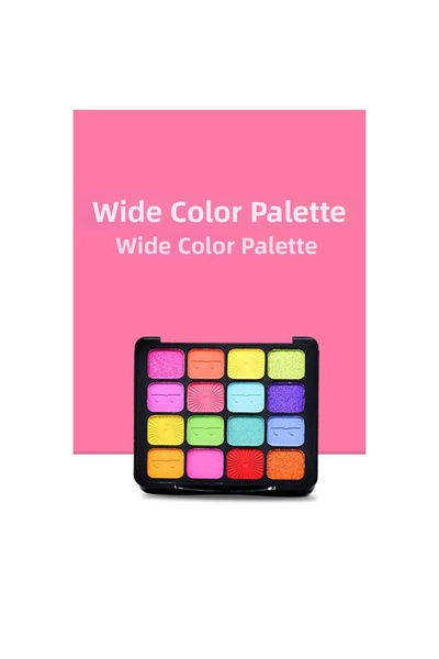 TTT 16-Piece Summer Eyeshadow Palette - Set of 2