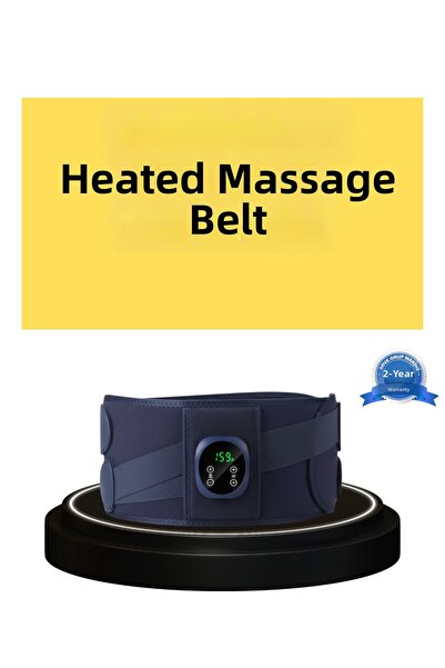 BŞK VİRGO Heated Massage Belt with Digital Display Suitable for Below 100cm W...