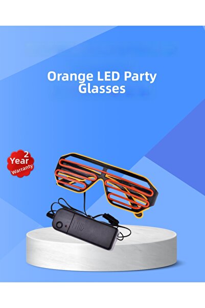 EASERA TİCARET نظارات مضيئة ملونة بتقنية LED خاصة للترفيه الليلي