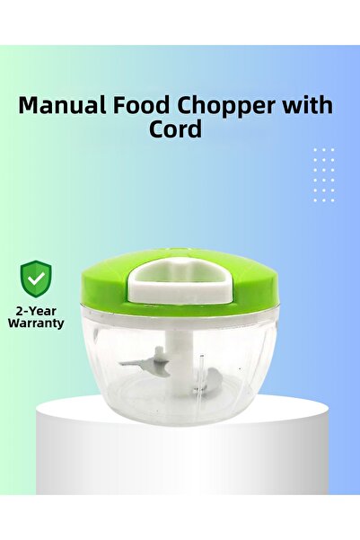 CT STONES Χειροκίνητος κόφτης τροφίμων με τρεις λεπίδες, πρακτικός τεμαχιστής