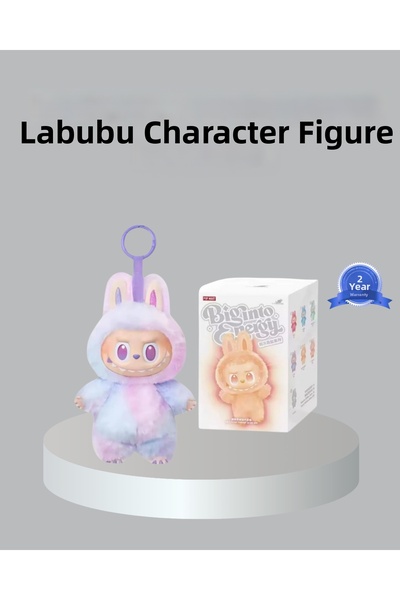 Lisinya Decorative Soft Labubu Plush Figure – Collectible and Suitable Gift f...