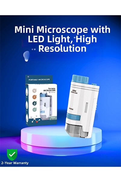 Lisinya Compact Portable Microscope with Pmma Optical Lens - Tygoo