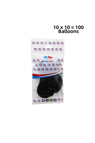 OEM Black 100Pcs Balloon G-90A (4457)