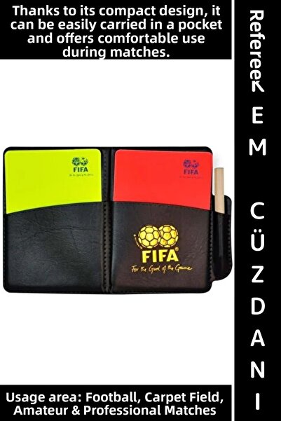 Wintoup # Card de arbitru portofel în compact de buzunar, profesional, pentru...