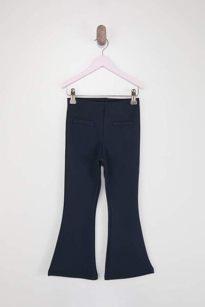 TRENDYOLKIDS Navy Blue Plain Knitted Trousers Tkdss26Pl00005