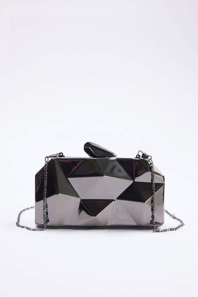 TRENDYOL SHOES Dunkelanthrazitfarbene dreidimensionale Abendkleider für Damen...