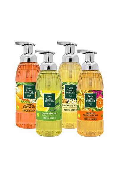 Eyüp Sabri Tuncer Foam Soap Set of 4 500 ml