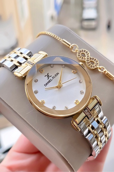 Daniel Klein Bayan Kol Saati Bileklik Hediyeli Çelik Su Gecirmez 2yıl Garantili.