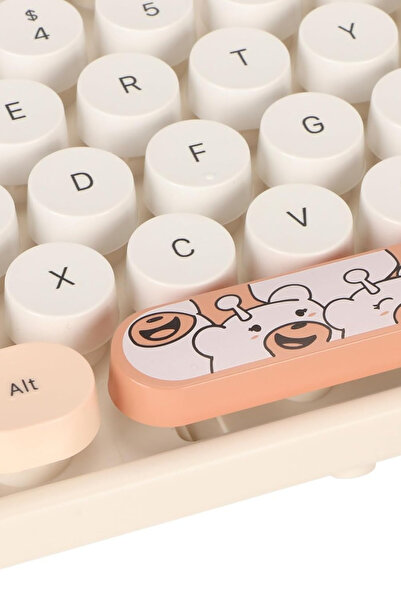 ForWhat Bilgisayar için Sevimli Ayıcık Soft Klavye Mouse Seti