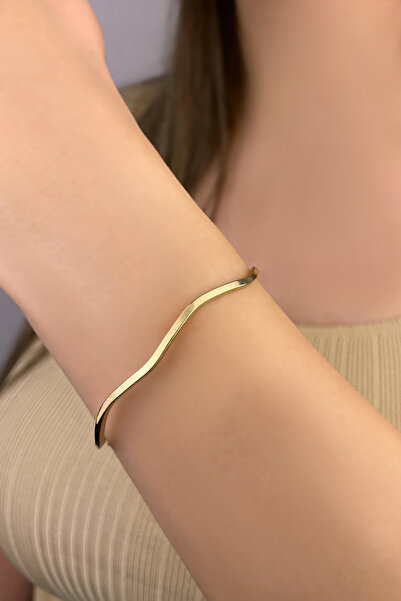 Altınaşkı Zikzak Altın Bilezik