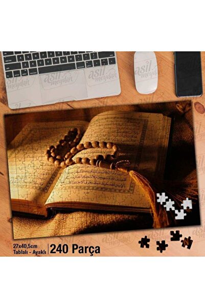 Genel Markalar Asil Hobi Kuran-ı Kerim - Tesbih - Dini Yapboz -Ayak Destekli ...