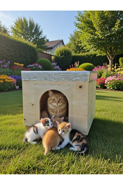 legenbrand Kedi Evi, Dış Mekan Kedi Evi, Su Geçirmez Dış Mekan Kedi Evi - Köp...