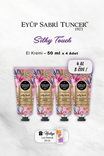 Eyüp Sabri Tuncer 4 AL 3 ÖDE Eyüp Sabri Tuncer El Ve Vücut Kremi Silky Touch ...