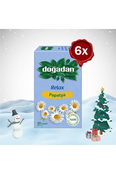 Doğadan حزمة عيد الميلاد من شاي نبات البابونج × 6