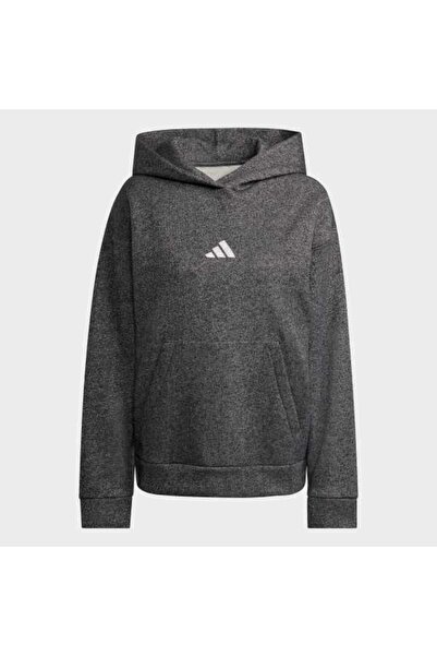 adidas Φούτερ με κουκούλα ALL SZN Holiday Glitter Fleece Χαλαρό