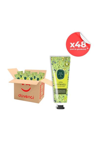 Eyüp Sabri Tuncer Natural Olive Oil Hand and Body Cream 50 ml X 48