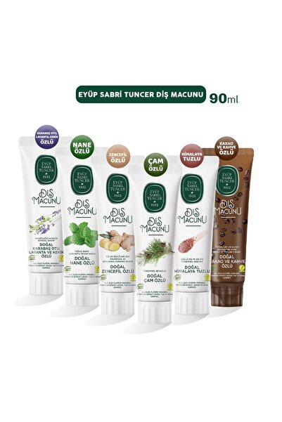 Eyüp Sabri Tuncer Diş Macunu Himalaya, Kakao, Lavanta, Nane, Zencefil ve Çam