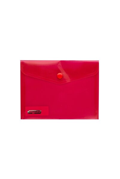 Bigpoint ملف بمشبك A6 أحمر × 12 قطعة