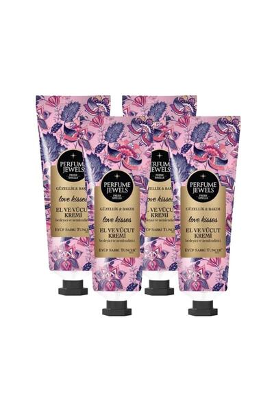 Eyüp Sabri Tuncer كريم عطر لوف كيسز من بيرفيوم جويلز 50 مل × 4