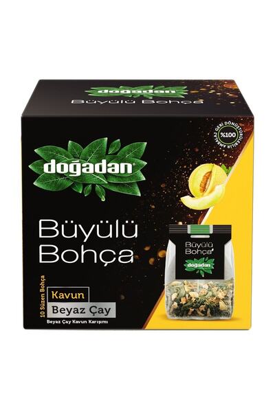 Doğadan Büyülü Bohça Kavun Beyaz Çay