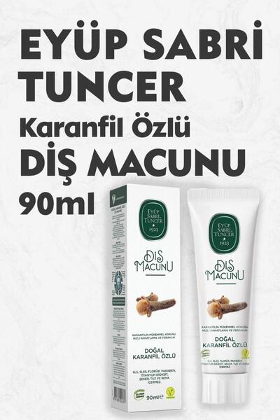 Eyüp Sabri Tuncer Diş Macunu Karanfil Özlü 90 ml