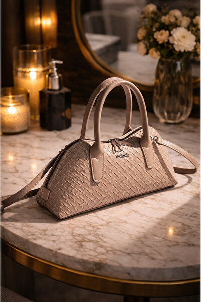 Rimense Kadın Vizon El ve Omuz Çantası