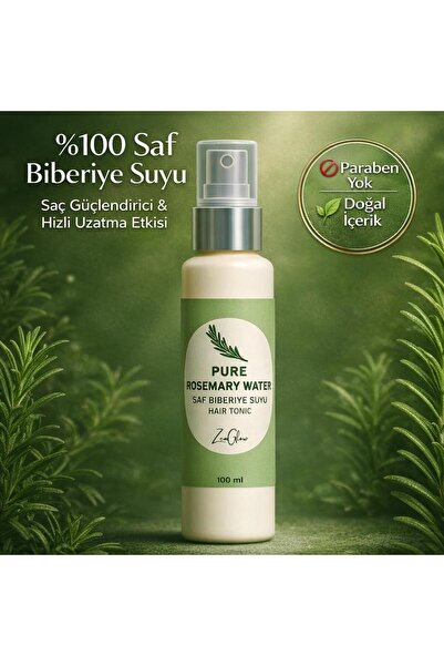 ZenGlow Biberiye Suyu Saç Toniği – Saç Dökülmesine Karşı & Hızlı Uzama Etkili...