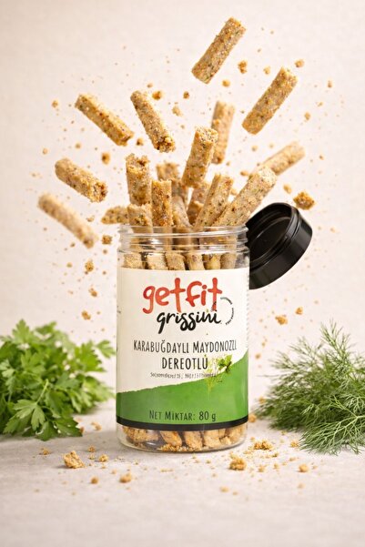 GetFit Glutensiz Vegan Karabuğdaylı Maydanozlu Dereotlu Atıştırmalık