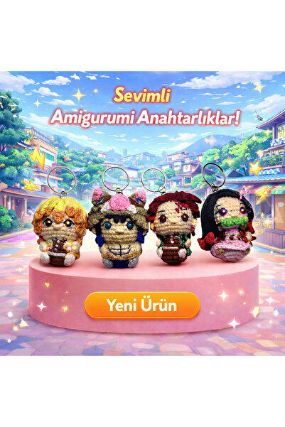 Morey سلسلة مفاتيح محبوكة من أميجورومي - إكسسوار للحقائب وهدية مصنوعة يدويًا ...