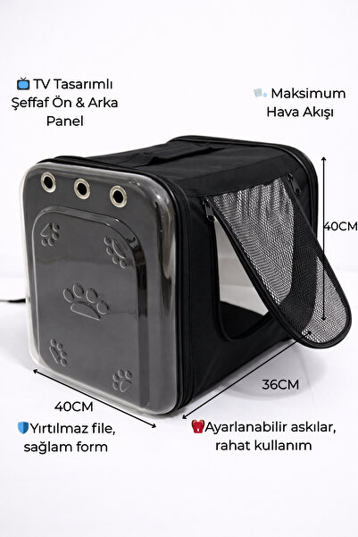 VİGİ STORE VG Premium kedi ve köpek taşıma çantası