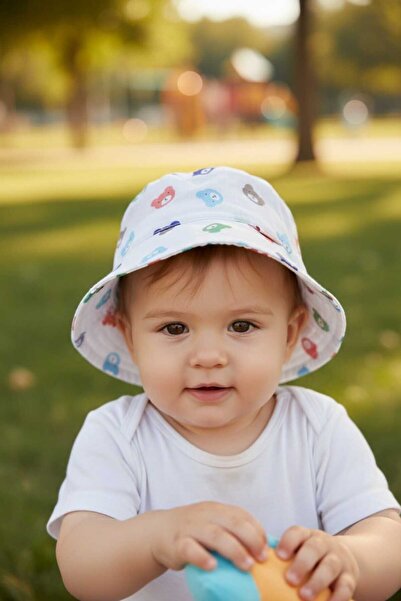 Aware Time Kitti 0-12 Ay Erkek Bebek&çocuk Yazlık Fötr Şapka