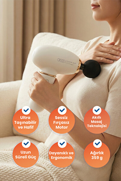 Xo FG-11 800 mAh Akıllı Masaj Aleti, Tabancası