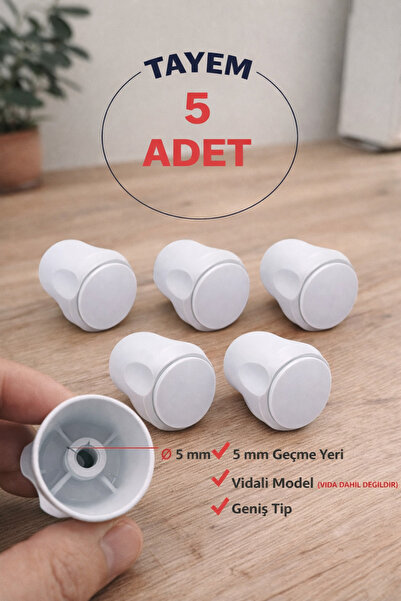 TİMBO TAYEM 5 Adet Radyatör Vanası Başlığı