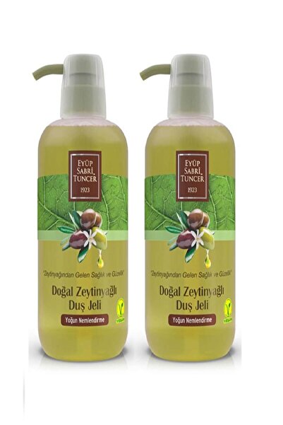 Eyüp Sabri Tuncer جل استحمام بزيت الزيتون الطبيعي 600 مل × 2 قطعة