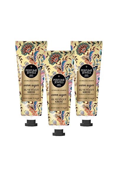 Eyüp Sabri Tuncer Pj El Ve Vücut Kremi Warm Sugar 50 Ml Tüp x 3
