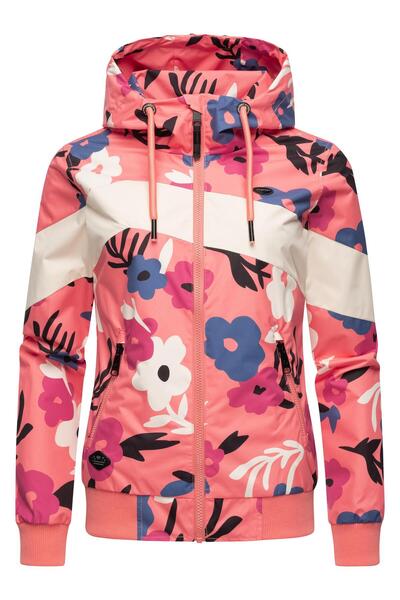 Ragwear Übergangsjacke Nuggie Block Flower