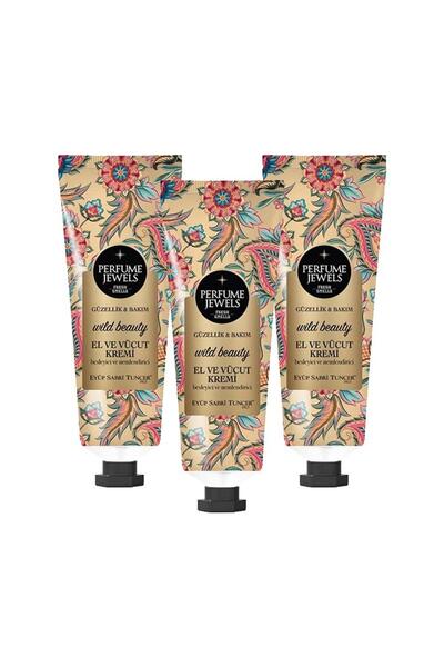 Eyüp Sabri Tuncer كريم العناية باليدين بيرفيوم جويلز وايلد بيوتي 50 مل × 3