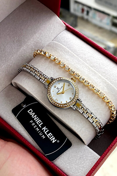 Daniel Klein %100 Orijinal Altın Gümüş Renk Paslanmaz Çelik Kordon Su Geçirme...