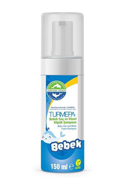 Turmepa Baby Hair and Body Foam Shampoo 150 ml