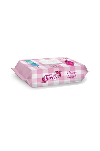 Baby Turco Frezya Çiçek Buketi 90 Yaprak Islak Havlu