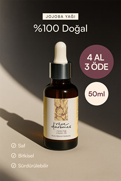 Rêve d’Arômes %100 Doğal Nem Dengeleyici Jojoba Yağı – 50 ml