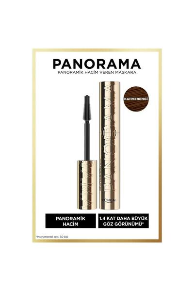L'Oreal Paris Loreal Paris Panorama Kahverengi Maskara