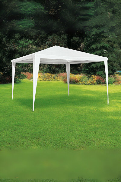 Genel Markalar 3x3 metre Gazebo Polyester Çardak Bahçe Çardağı Kamelya Gölgelik Tente Parti Fuar Stand Çadırı