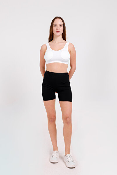 Ersoy Elit zümrüt Penye Likralı Şort Astar Tayt