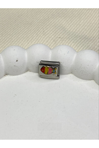 stainless steell سوار نومي الإيطالي للجنسين مطلي بالفضة